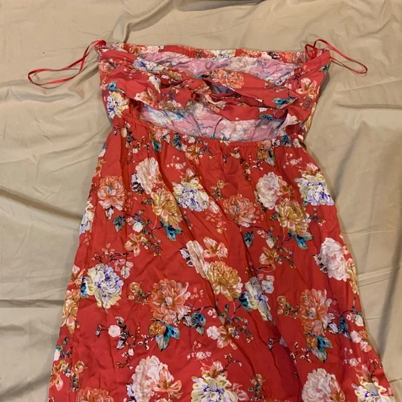 O'Neill Floral Strapless Dress - Picture 5 of 6